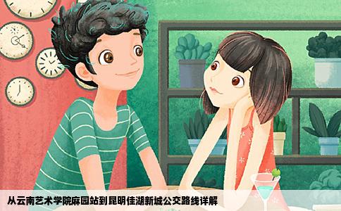 從云南藝術(shù)學(xué)院麻園站到昆明佳湖新城公交路線詳解