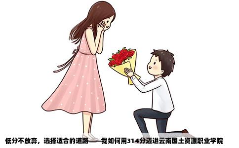 低分不放棄，選擇適合的道路——我如何用314分邁進(jìn)云南國土資源職業(yè)學(xué)院