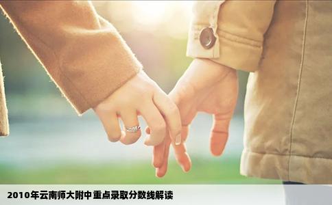 2010年云南師大附中重點錄取分數(shù)線解讀