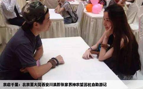 京啟千里：北京至大同西安川滇黔張家界神農(nóng)架蘇杭自助游記